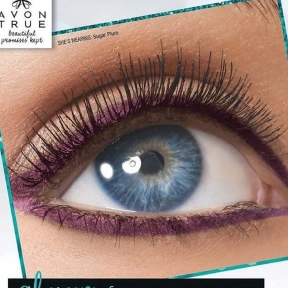 AVON FMG Diamond Eyeliner- Glimmer Sugar Plum Easy Glide - Picture 4 of 9